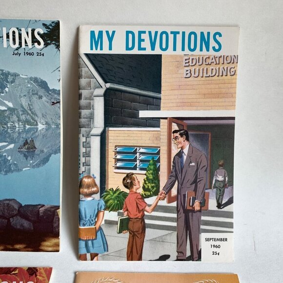 1960s My Devotions Magazines Lot of 4 Plus Bonus Intermediate Bible Lessons - Picture 2 of 6
